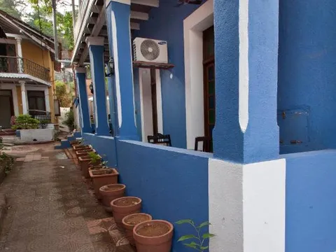 Façade of Hospedaria Abrigo de Botelho in Goa