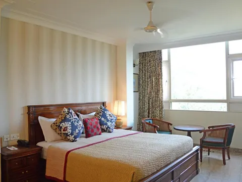 Room of Hotel Ajanta in New Delhi