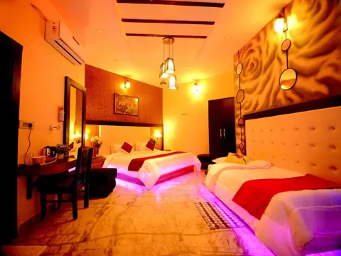 Room of Aman Homestay in Agra