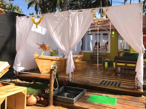 Façade of Art Resort Goa in Goa