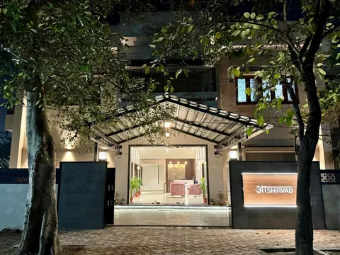 Façade of Ashirvad Homestay in Varanasi