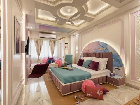 Room of Dev Mahal in Jaipur
