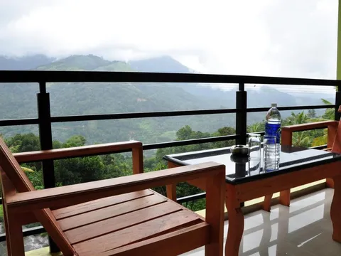 Room with balcony of Green Valley Vista in Kerala