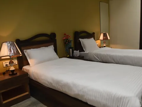 Room with two beds of Jaipur Hotel New in Jaipur