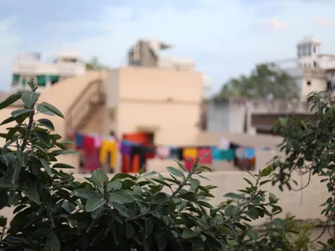Terrace of Lassi Boutique Hotel in Udaipur