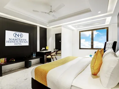 Room of Hotel Namaste Hindustan in New Delhi