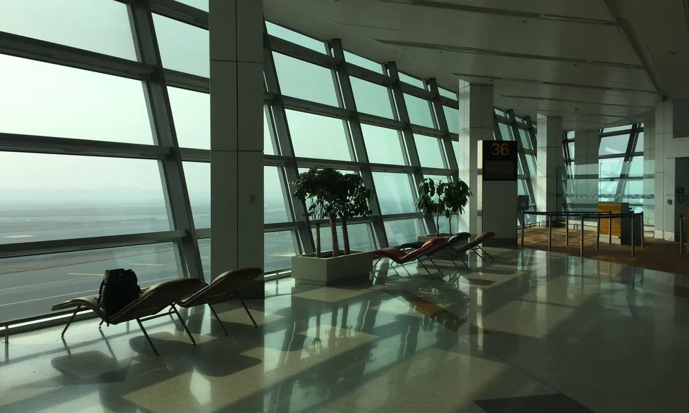 Inside Indira Gandhi International Airport, Delhi
