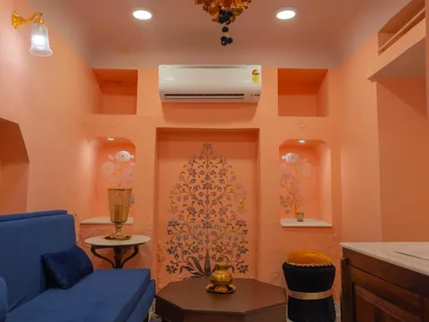 Sitting corner of Sheel Mahal in Jaipur