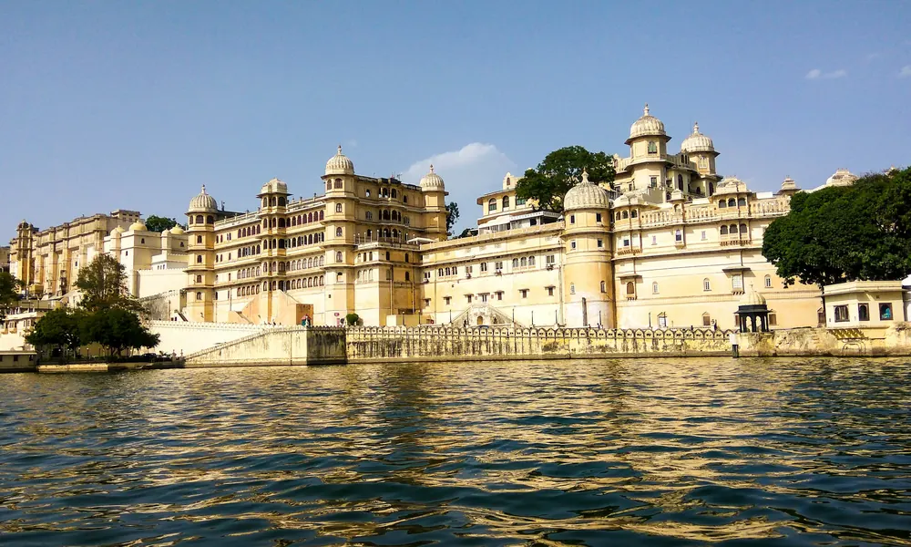 The Udaipur City Palace over Lake Pichola