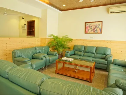 Common room of UDS Villa in New Delhi